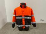 Veiling - Safe4u werkjas maat L reflecterend oranje/blauw, Nieuw