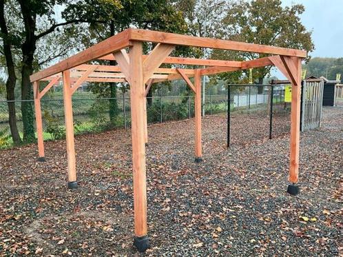 Veiling - Carport constructie Douglas  1200x410x210 cm, Tuin en Terras, Overkappingen