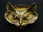 Vide-poche - Mooi bronzen Vide Poche / schaaltje met een kat