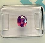 1 pcs Paars, Roze Saffier - 1.10 ct - International, Sieraden, Tassen en Uiterlijk, Nieuw