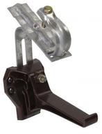 Ovation LG28 PVC-Ti gootbeugel met dakhaak (verb.oph.) bruin, Doe-het-zelf en Verbouw, Ophalen of Verzenden, Nieuw