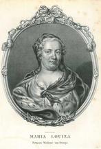 Portrait of Marie Louise, Landgravine of Hesse-Kassel, Antiek en Kunst, Kunst | Etsen en Gravures