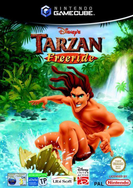 Disneys Tarzan Freeride-Standaard (GameCube) Gebruikt, Spelcomputers en Games, Games | Nintendo GameCube, Zo goed als nieuw, Ophalen of Verzenden