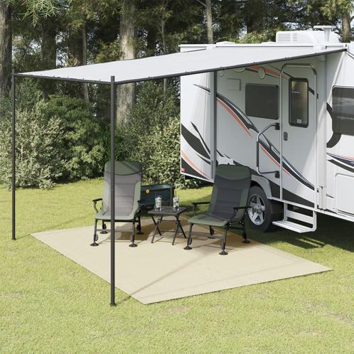 vidaXL Kampeerkleed 3x2,5 m crèmekleurig, Caravans en Kamperen, Kampeeraccessoires, Nieuw, Verzenden