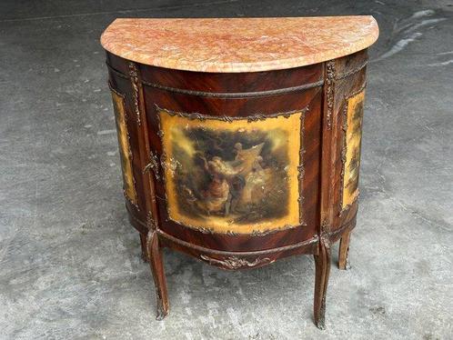 Buffetkast - Mahonie - Buffet a mezzaluna, Antiek en Kunst, Curiosa en Brocante