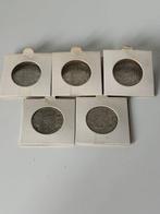 Nederland. Juliana. 2 1/2 Gulden Lot 5 stuks (Zonder