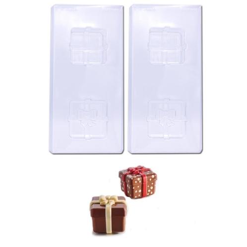 Martellato Chocolademal Cadeaubox (2x) 8x8x6,9cm, Hobby en Vrije tijd, Taarten en Cupcakes maken, Nieuw, Verzenden