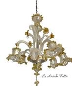 Kroonluchter - Glas, Antiek en Kunst, Antiek | Lampen