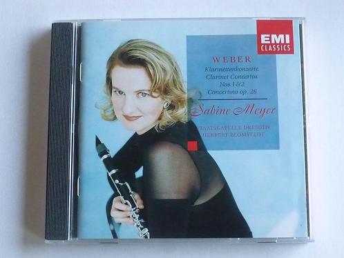 C.M. von Weber - Klarinettenkonzert 1,2 / Sabine Meyer, Cd's en Dvd's, Cd's | Klassiek, Verzenden