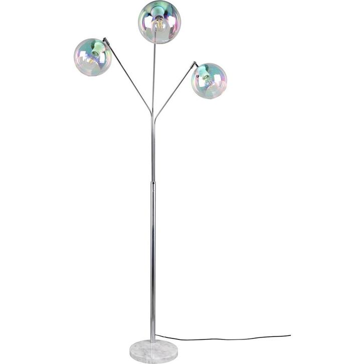 LED Vloerlamp - Trion Tonton - E27 Fitting - 3-lichts - IP20, Huis en Inrichting, Lampen | Vloerlampen, Nieuw, Metaal, Ophalen of Verzenden