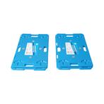 Silverline plateauwagen - polypropyleen - 100 kg draagkra..., Doe-het-zelf en Verbouw, Transportwagens, Ophalen of Verzenden, Nieuw