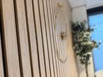 Zeckhome Golden Vérité – Grote Design Wandklok 60×70 cm – Go, Huis en Inrichting, Woonaccessoires | Klokken, Verzenden, Nieuw