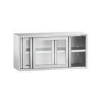 GGM Gastro | RVS wandkast - 1200x400mm - met glazen | WSI124, Zakelijke goederen, Horeca | Keukenapparatuur, Verzenden, Nieuw in verpakking