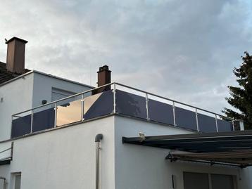 Balkonreling Roestvrij Staal Veiligheidsglas Balkon Railing beschikbaar voor biedingen