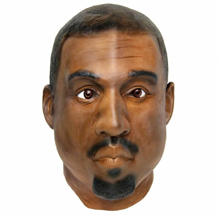 Kanye West masker, Kleding | Dames, Carnavalskleding en Feestkleding, Nieuw, Verzenden