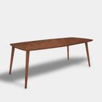 Tafel Deens Ovaal Eikenhout  Konisch  140x90, Nieuw