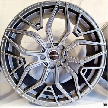 19 inch 5x120 Velgen YKW Y95335 Flow Formed Matte Grey ET35 beschikbaar voor biedingen