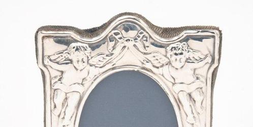 Lijst - .925 zilver - Engel, Antiek en Kunst, Antiek | Goud en Zilver