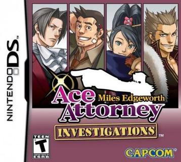 Ace Attorney Investigations Miles Edgeworth (Nintendo DS)
