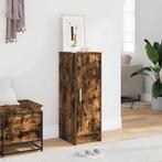 vidaXL Schoenenkast 32x35x92 cm bewerkt hout gerookt, Verzenden, Nieuw