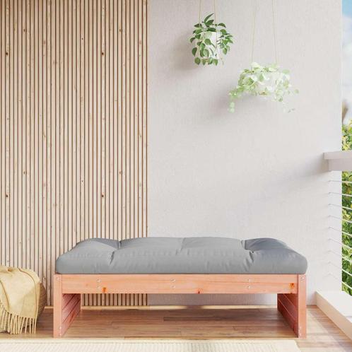 vidaXL Tuinvoetenbank 120x80 cm massief douglashout, Tuin en Terras, Tuinsets en Loungesets, Nieuw, Verzenden