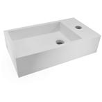 Wiesbaden Lotte - Fontein Rechts - 40x22x10cm - Solid, Doe-het-zelf en Verbouw, Sanitair, Ophalen of Verzenden, Nieuw