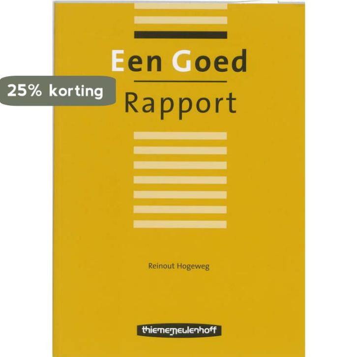 Een goed rapport 9789006950229 R. Hogeweg, Boeken, Schoolboeken, Zo goed als nieuw, Verzenden