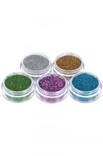 Gekleurde Glitter Tattoo Set Waterproef 5st, Verzenden, Nieuw