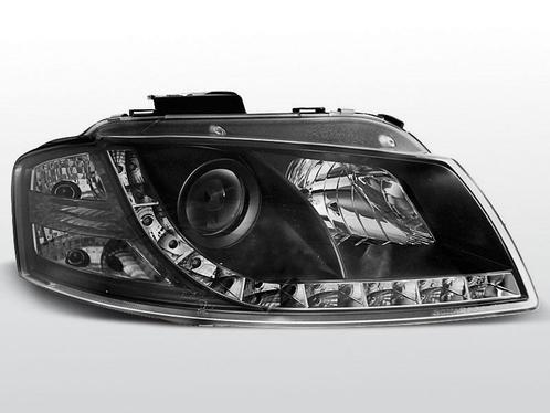 koplampen Devil Eyes | Audi A3 8P 2003-2008 | DRL-Look | Zwa, Auto-onderdelen, Verlichting, Nieuw, Audi, Verzenden