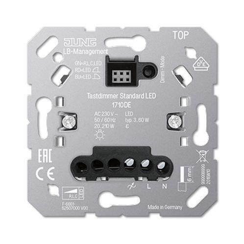 JUNG Led Tastdimmer standaard 1710DE, Doe-het-zelf en Verbouw, Elektra en Kabels, Nieuw, Ophalen of Verzenden