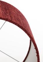 2dekans | Light & Living - Lampenkap RUBY - Ø25x18cm - Rood, Huis en Inrichting, Ophalen of Verzenden, Zo goed als nieuw