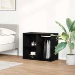 vidaXL Zwarte Eiken Cosmetiek Kabinet - 80x40x65 cm, Huis en Inrichting, Kasten | Overige, Verzenden, Nieuw