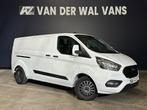 Ford Transit Custom 2.0 TDCI 130 pk L2H1 Euro6 Airco | Stoel, Auto's, Stof, Gebruikt, Wit, Dealer onderhouden
