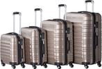 2dekans | Trolley Reiskofferset / Kofferset Rome - 4-delig -, Sieraden, Tassen en Uiterlijk, Koffers, Ophalen of Verzenden, Zo goed als nieuw