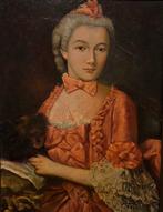 Franse school (XX) - Ritratto di dama aristocratica