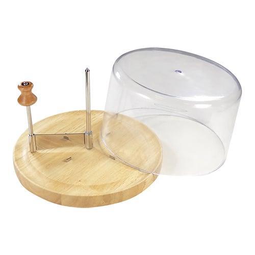 Kaaskruller houten plank met RVS mes en kunststof afdekkap |, Zakelijke goederen, Horeca | Keukenapparatuur, Nieuw in verpakking