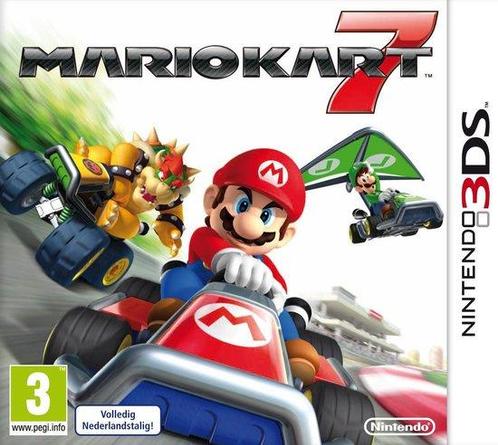 Mario Kart 7 (3DS Games) (Nintendo 3DS), Spelcomputers en Games, Games | Nintendo 2DS en 3DS, Zo goed als nieuw, Ophalen of Verzenden