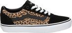 Vans - Maat 37 - Ward Cheetah dames sneaker - Zwart multi, Kleding | Dames, Schoenen, Nieuw, Verzenden