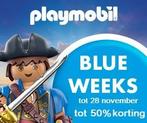 PLAYMOBIL Blue Weeks ACTIE tot 50% korting tot 28 nov. 2024, Ophalen of Verzenden, Nieuw, Complete set