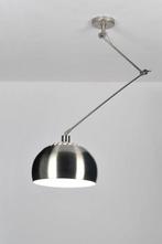 Rietveld Hanglampen - Staalgrijs - Staal, Metaal, Huis en Inrichting, Lampen | Hanglampen, Verzenden, Nieuw