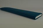 Donker petrol bruidstule  - Goedkoop op 15 of 50 meter rol, Hobby en Vrije tijd, Stoffen en Lappen, Blauw, 120 cm of meer, Ophalen of Verzenden