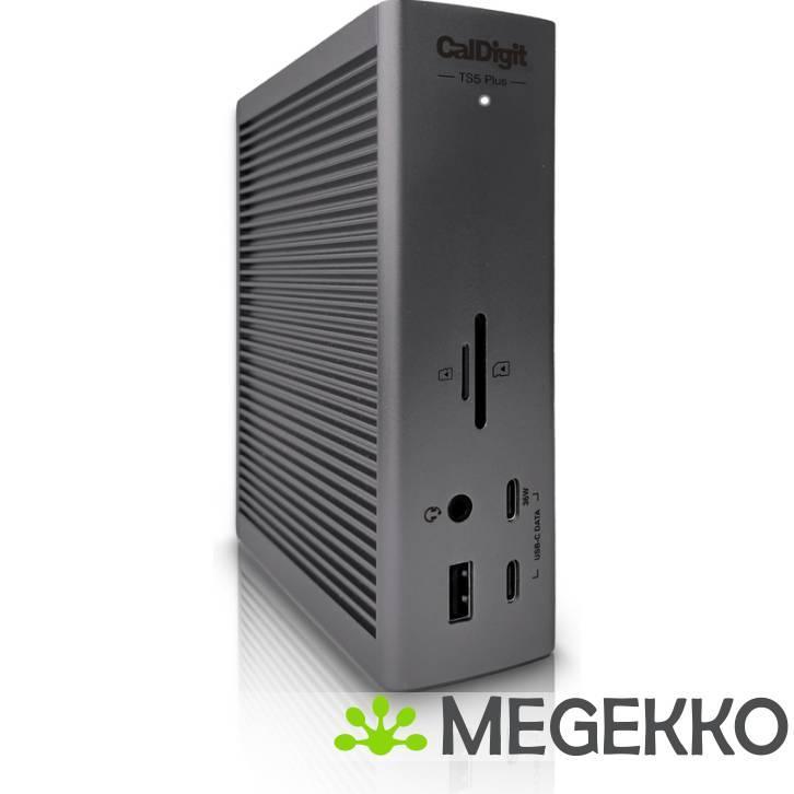 CalDigit TS5 Plus Thunderbolt Station 5 Plus Zwart, Computers en Software, Windows Laptops, Nieuw, Verzenden