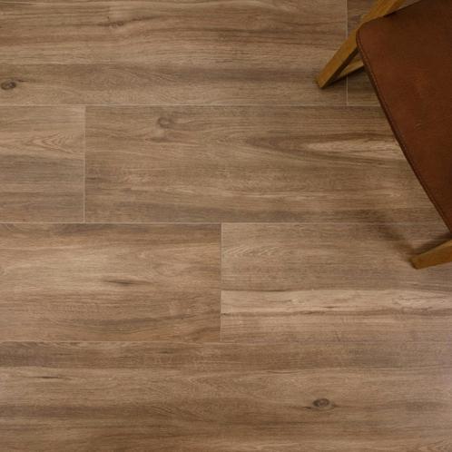Keramisch parket tegel 30x120 bruin houtlook laminaat, Doe-het-zelf en Verbouw, Tegels, Nieuw, 10 m² of meer, Keramiek, Ophalen of Verzenden