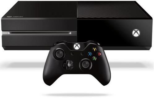 Xbox One 500GB-Zwart (Xbox One) Gebruikt, Spelcomputers en Games, Spelcomputers | Xbox One, Zo goed als nieuw, Ophalen of Verzenden