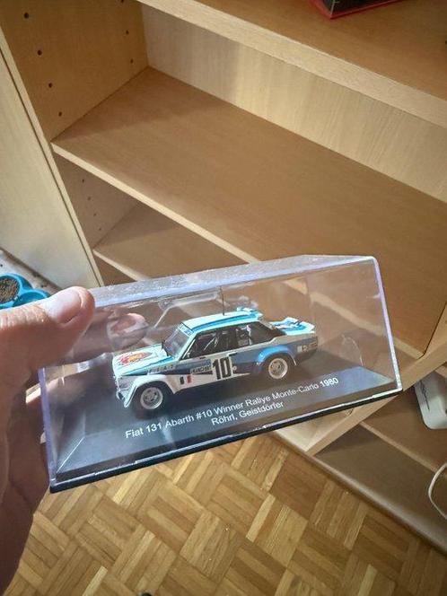 IXO 1:43 - Modelbouwdoos (6) - Fiat 131 Abarth Rallye, Hobby en Vrije tijd, Modelauto's | 1:5 tot 1:12