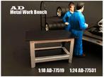 GSDCCad 00077531 Metal Work Bench (1:24, Figuren, Scenery), Ophalen of Verzenden, Nieuw