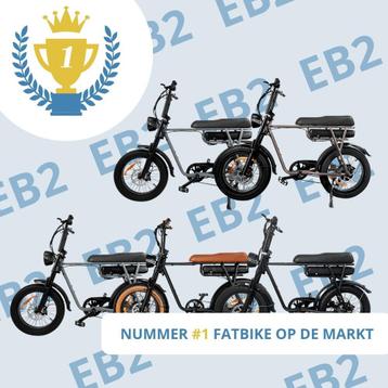 Nummer 1 fatbike EB2 Elektrische Fatbike | beschikbaar voor biedingen