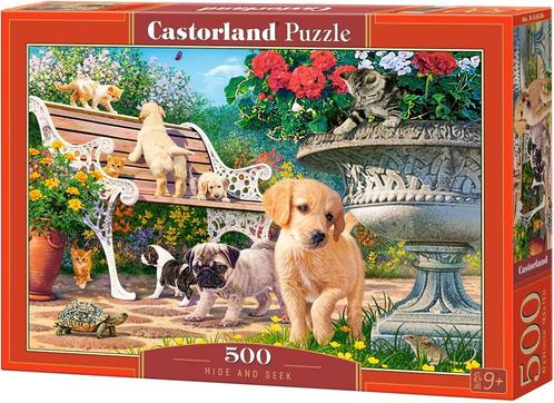 Hide and Seek Puzzel (500 stukjes) | Castorland - Puzzels, Hobby en Vrije tijd, Denksport en Puzzels, Nieuw, Verzenden