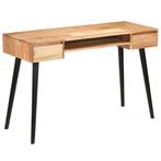 vidaXL Schrijftafel 118x45x76 cm massief acaciahout, Verzenden, Nieuw