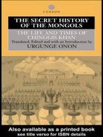 9780415515269 The Secret History of the Mongols, Boeken, Verzenden, Nieuw, Urgunge Onon